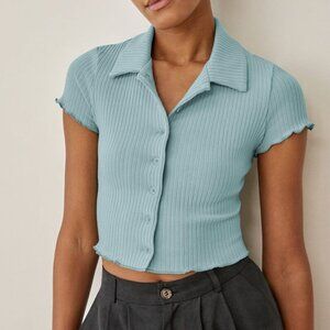 Reformation Brandy Top - Celadon